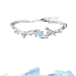 Pisces Aquamarine Bracelet